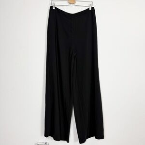 Product Seeker Wide Leg Pants Womens XL Black Trousers Dress Pant NWT NEW